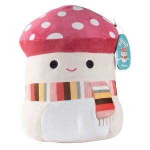 NWT Squishmallows Malcom the mushroom